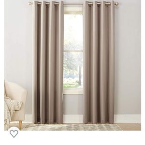 Six Panels - Sun Zero Curtains - Stone